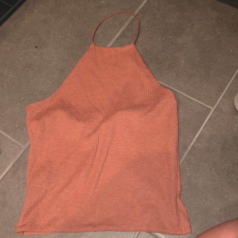 NWOT salmon pink halter tank top from PacSun!